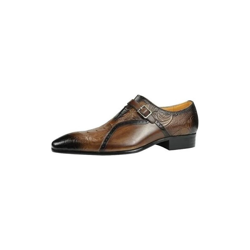 Formelle Herre Sko Elegante Ekte Skinn Bryllup Brogue