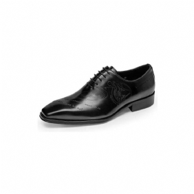 Formelle Herre Sko Exotic Texture Oxford Dress Shoes