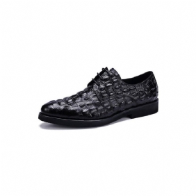 Formelle Herre Sko Luksus Preget Skinn Oxford Brogues