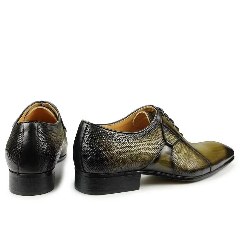 Formelle Herresko Deluxe Leather Chicopulent Nuptial Brogues - Grønn