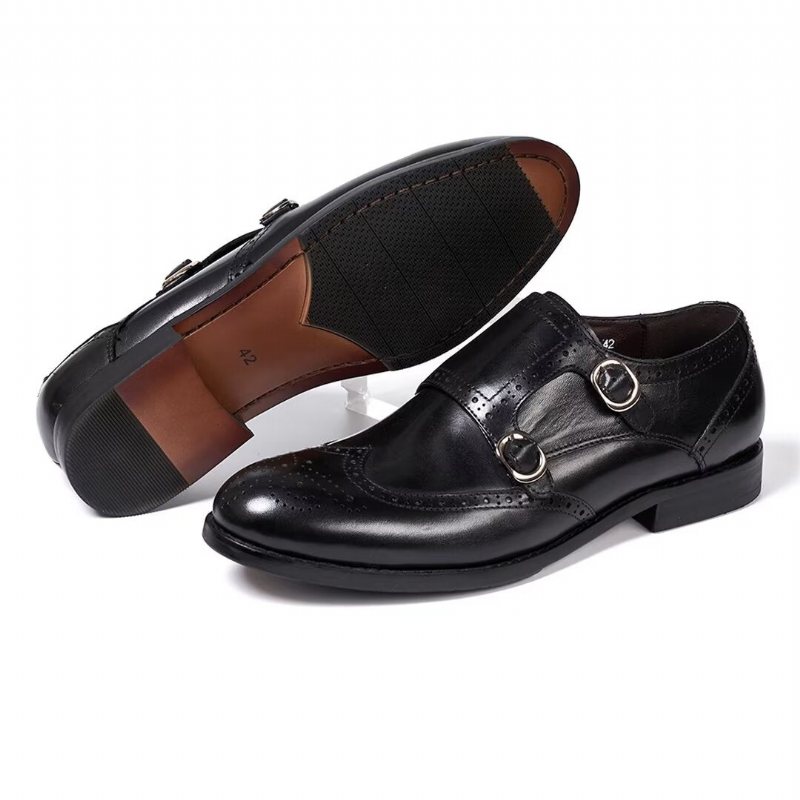 Formelle Herresko Elegante Herre-slip-on Essentials - Svart