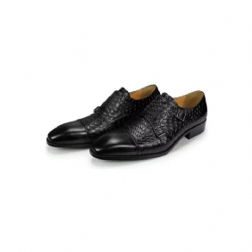 Formelle Herresko Elegante Tilpassede Brogue-bryllupssko I Skinn