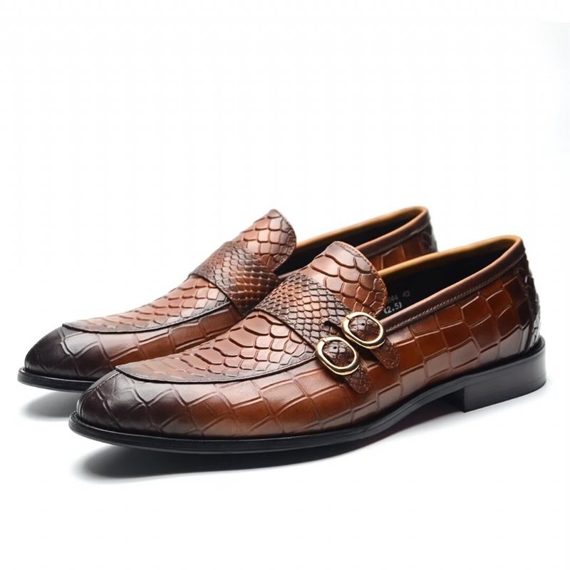 Formelle Herresko Executive Slip-on Business Sko - Brun