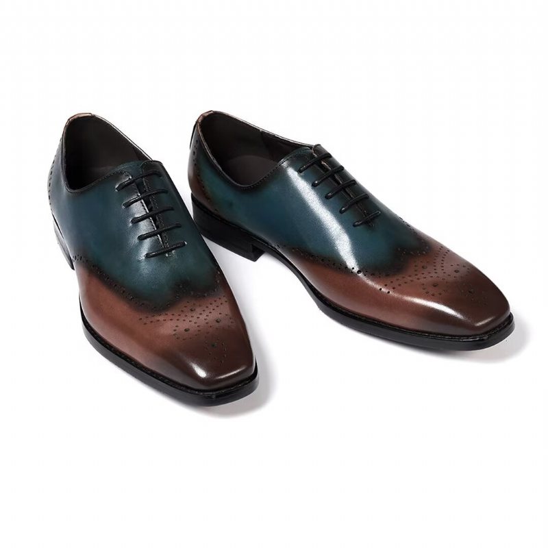 Formelle Herresko Gentleman Distinguished Dress Shoes - Blå