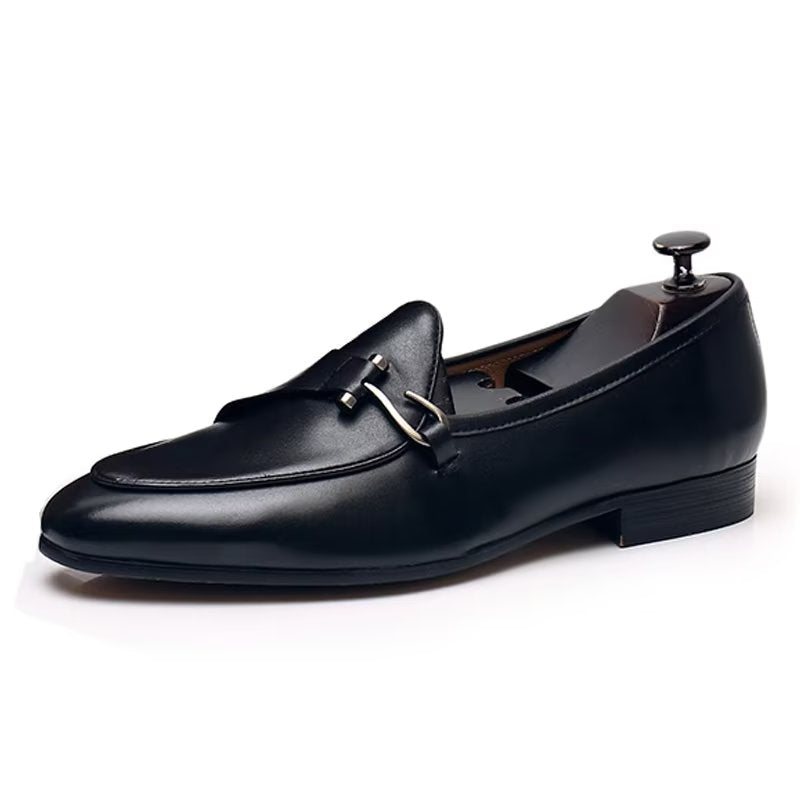 Formelle Herresko Klassiske Brogue Slip-ons