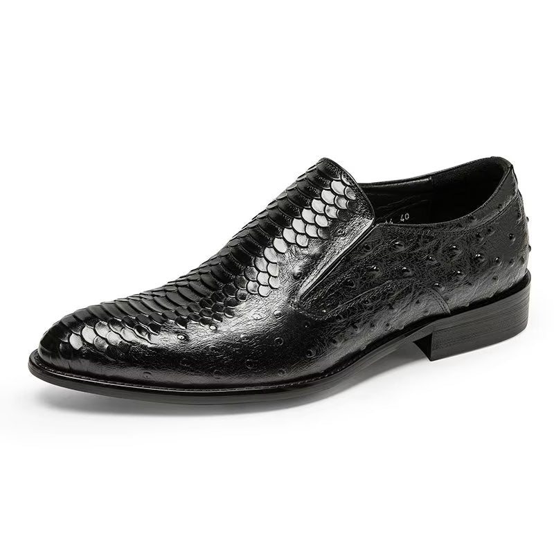 Formelle Herresko Overdådig Croctex Slip-on Fottøy - Sort