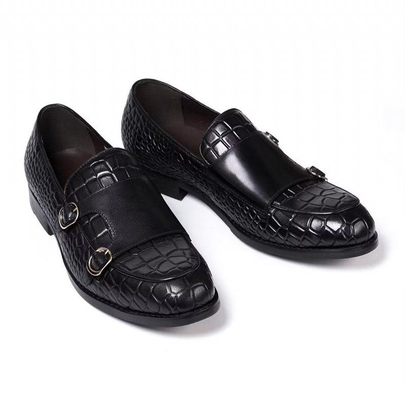 Formelle Herresko Raffinerte Elegance Slip-on Loafers - Svart