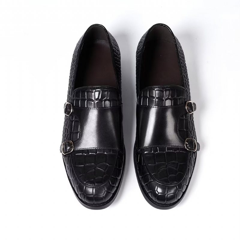 Formelle Herresko Raffinerte Elegance Slip-on Loafers - Svart