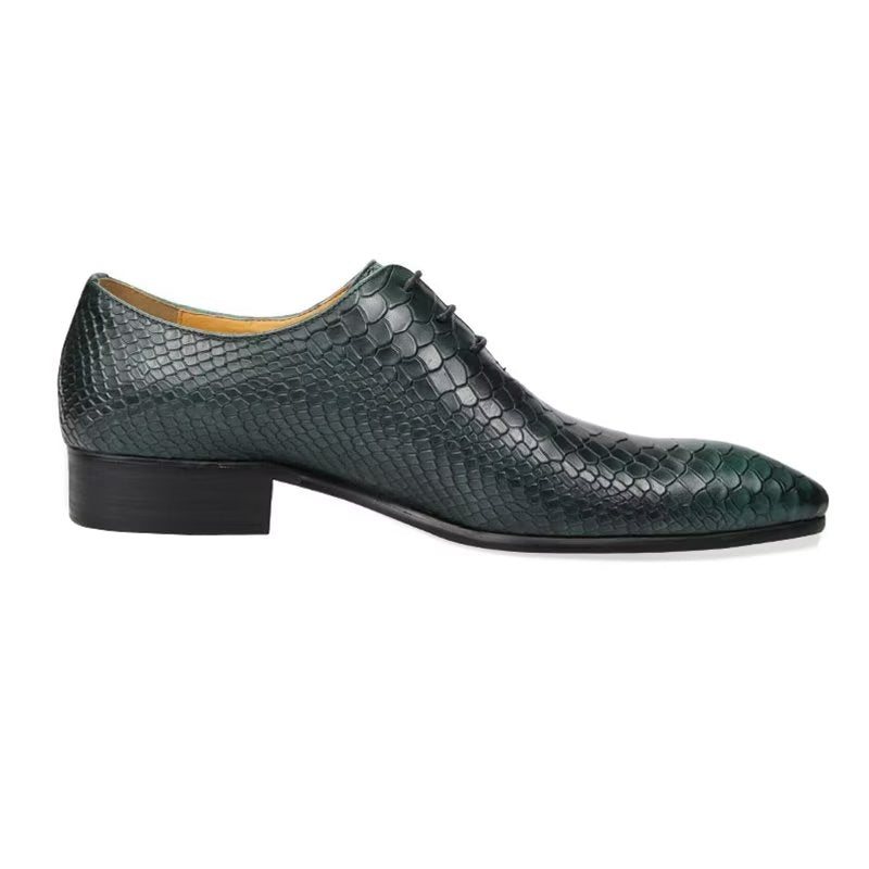 Formelle Sko Herre Bryllup Brogues - Grønn