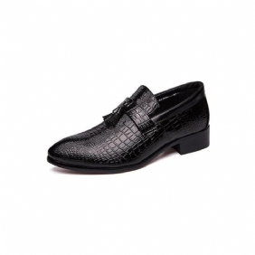 Formelle Sko Herre Chic Business Loafers I Skinn