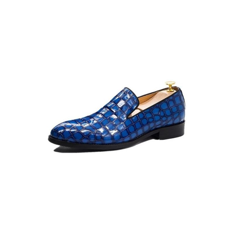 Formelle Sko Herre Elegante Krokodilleskinn-slip-on-kjolesko