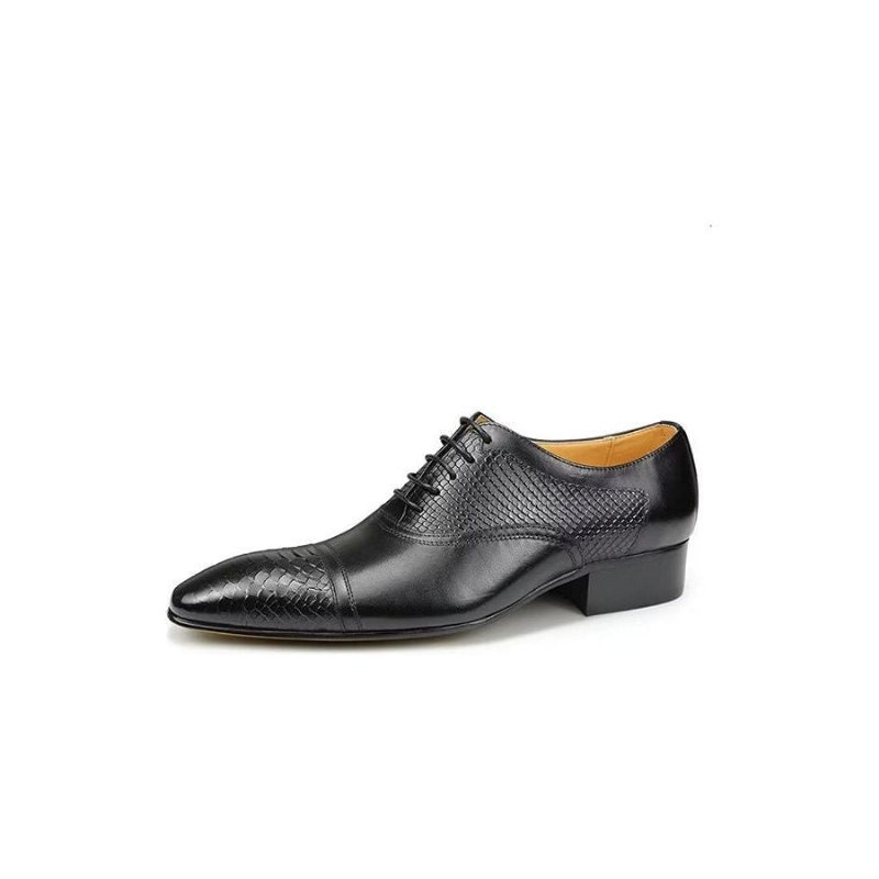 Formelle Sko Herre Elegante Tilpassede Brogue-skinn-bryllupsko