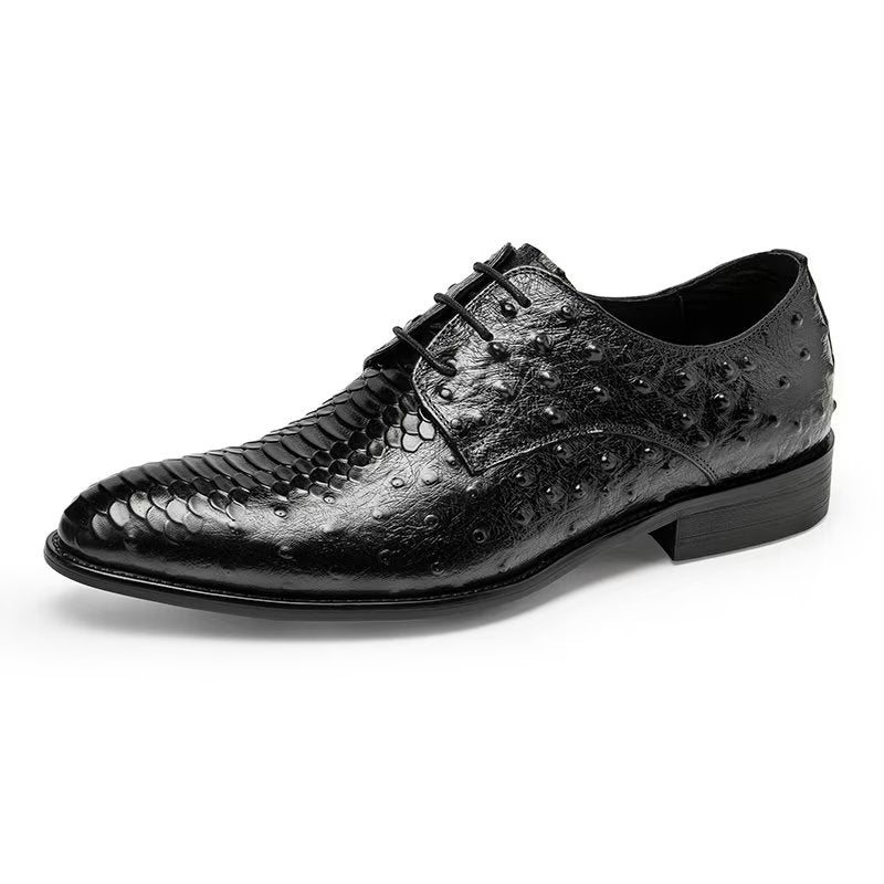 Formelle Sko Herre Luksus Croctex Derbies Dress - Sort