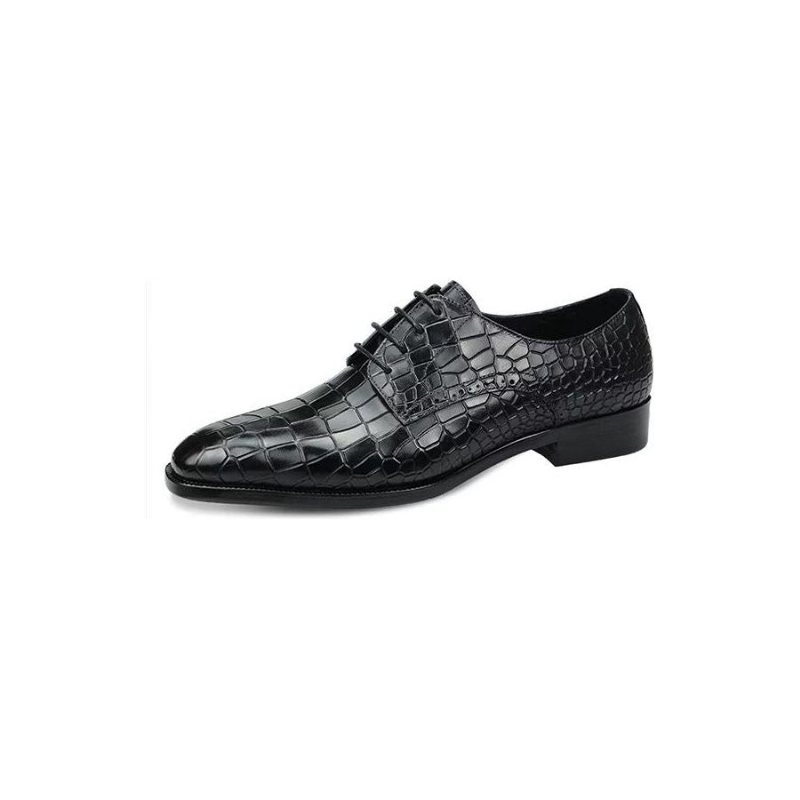 Formelle Sko Herre Luksus Elegante Brogue-sko I Krokodilleskinn