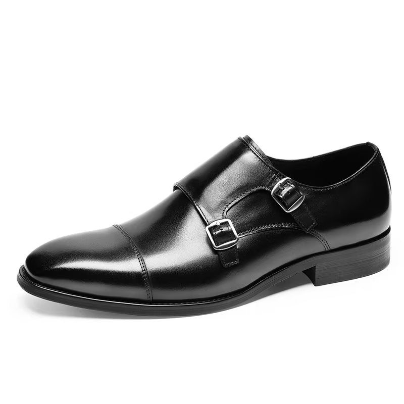 Formelle Sko Herre Monkstrap Dress - Svart