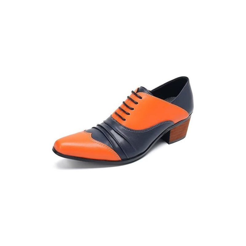 Formelle Sko Herre Slip-on Oxford Dress - Oransje