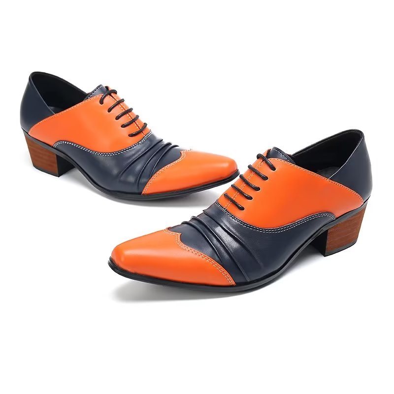 Formelle Sko Herre Slip-on Oxford Dress - Oransje