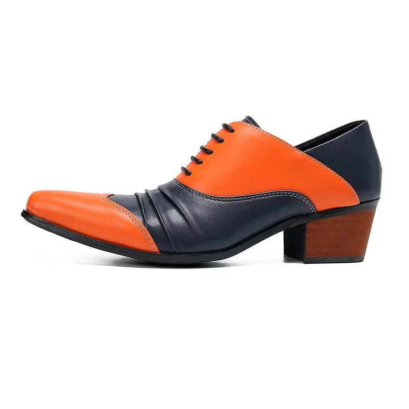 Formelle Sko Herre Slip-on Oxford Dress - Oransje