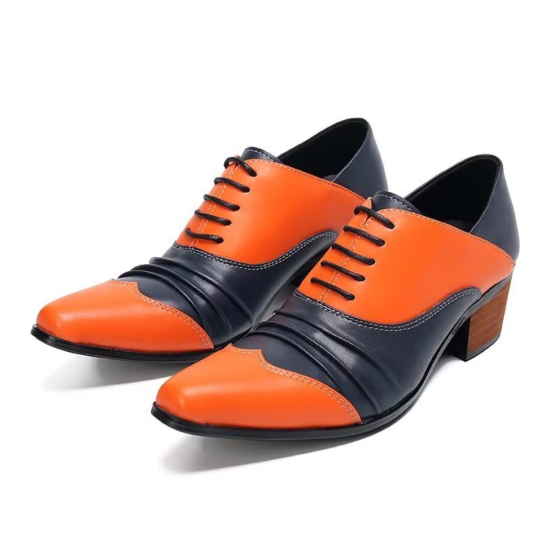 Formelle Sko Herre Slip-on Oxford Dress - Oransje