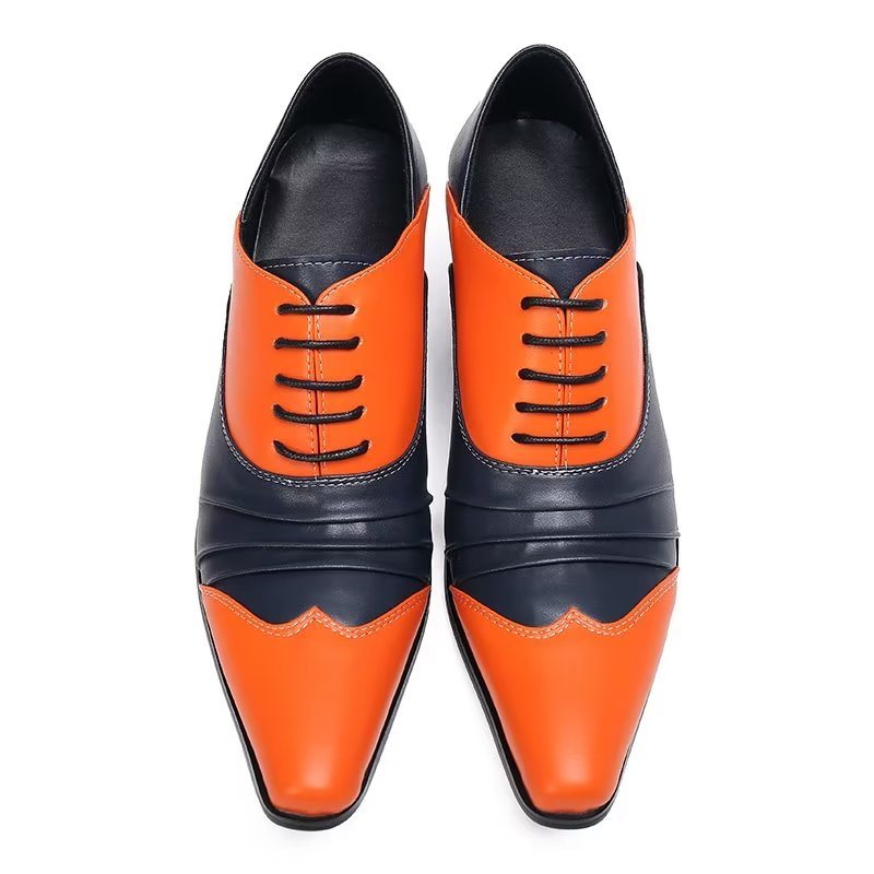 Formelle Sko Herre Slip-on Oxford Dress - Oransje