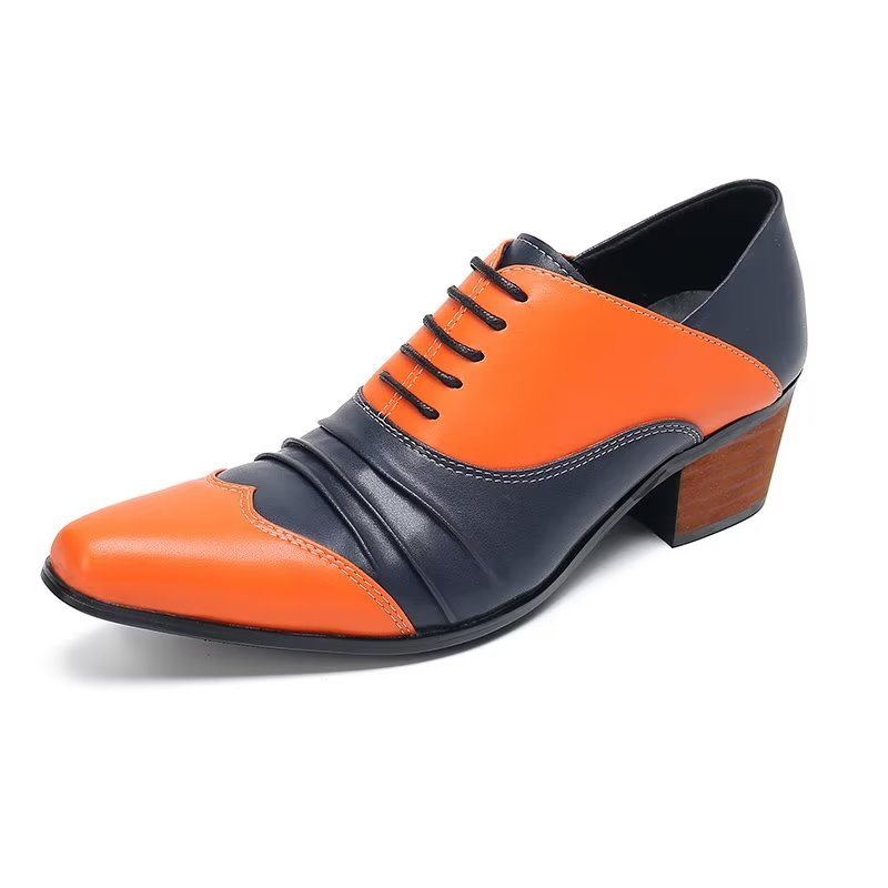 Formelle Sko Herre Slip-on Oxford Dress - Oransje