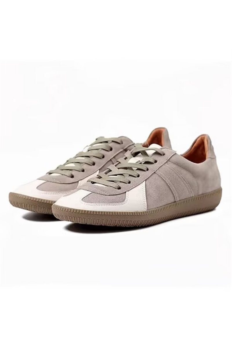 Fritidssko Herre Cow Leather - Khaki