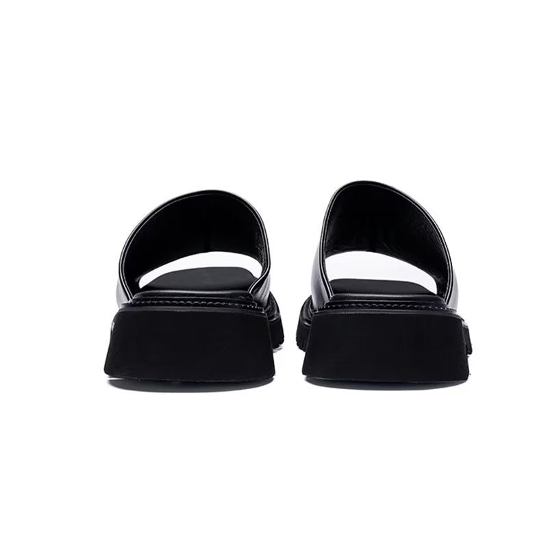 Fritidssko Herre Elegante Slip-ons - Svart