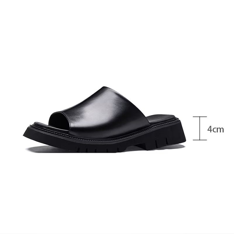 Fritidssko Herre Elegante Slip-ons - Svart