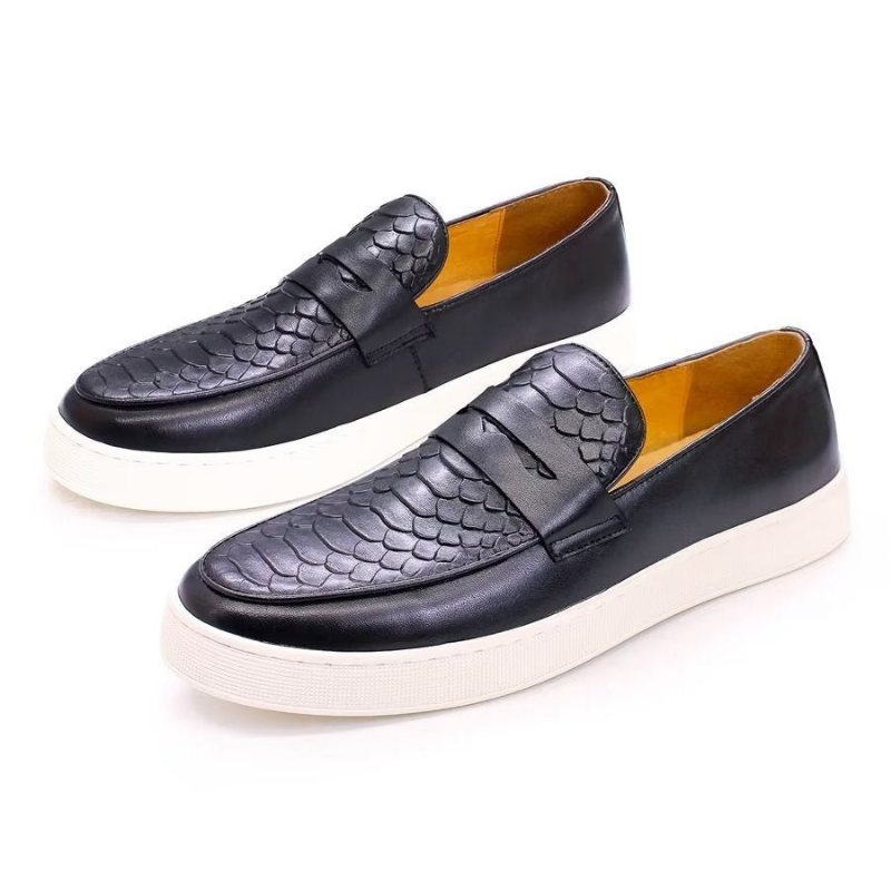 Fritidssko Herre Slip-on - Svart