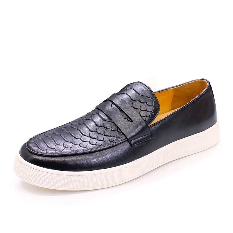 Fritidssko Herre Slip-on - Svart