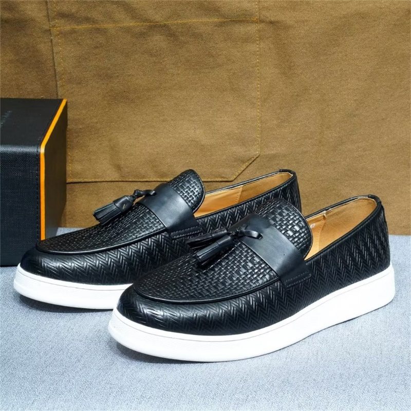 Fritidssko Herre Slip-on Elegance - Svart