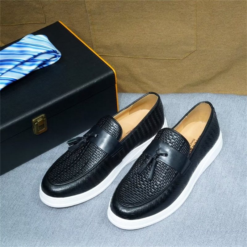 Fritidssko Herre Slip-on Elegance - Svart