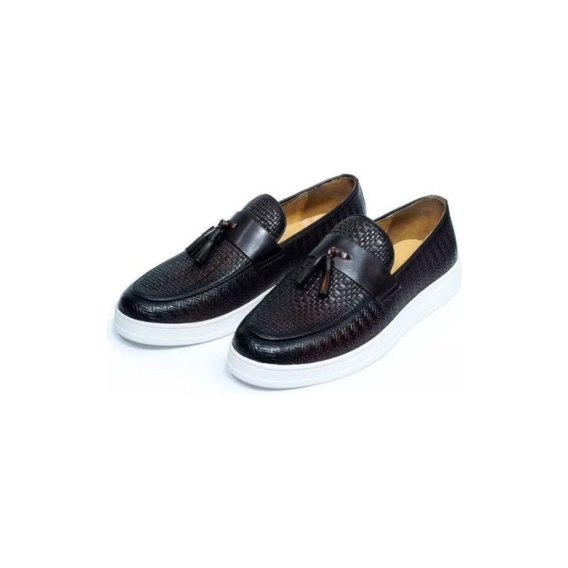 Fritidssko Herre Slip-on Elegance - Kaffe