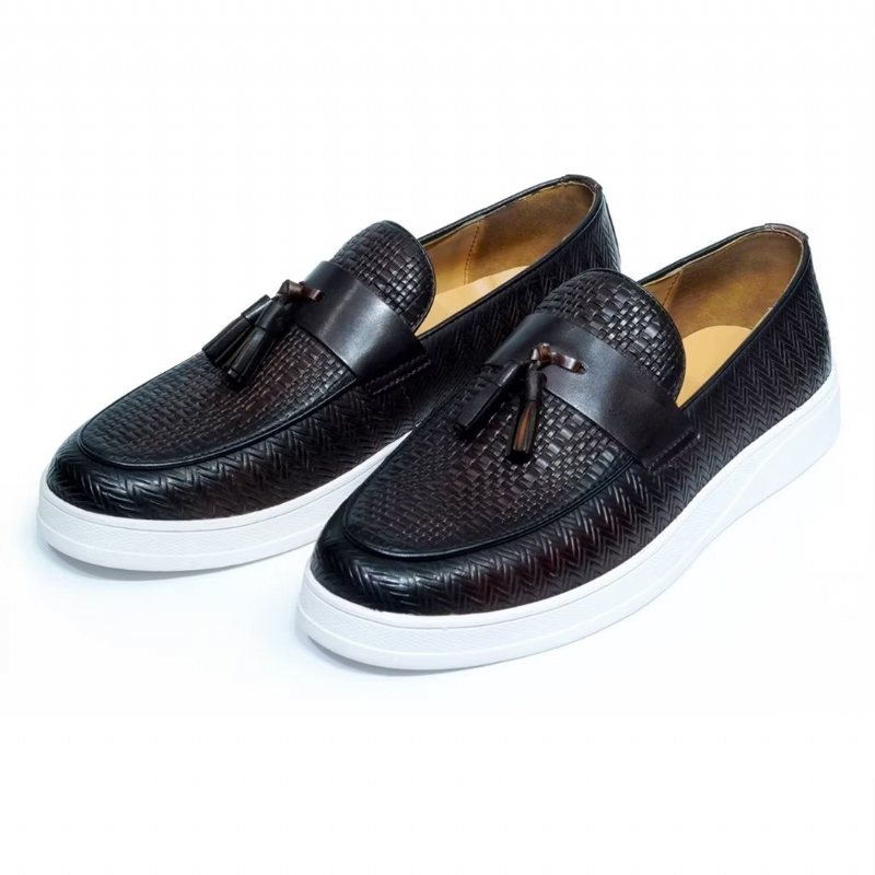 Fritidssko Herre Slip-on Elegance - Kaffe