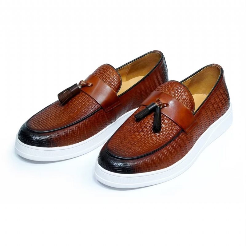 Fritidssko Herre Slip-on Elegance - Brun