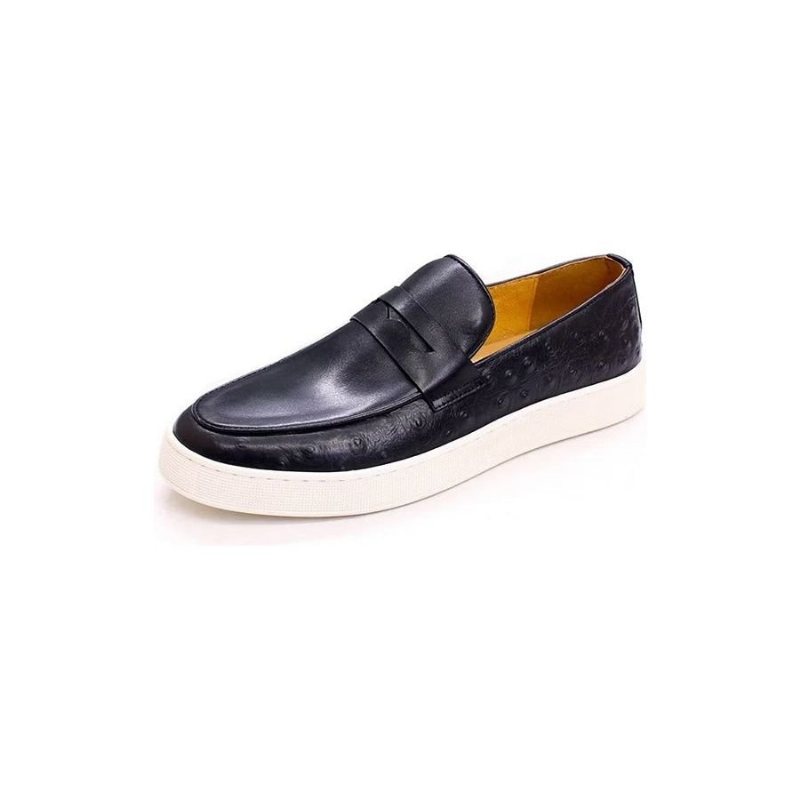 Herre Fritidssko Eksotiske Skinn Elegante Slip-on Sko