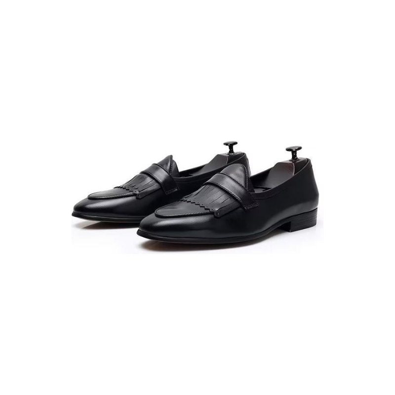 Herre Fritidssko Luksus Dusk Skinn Slip On Loafers