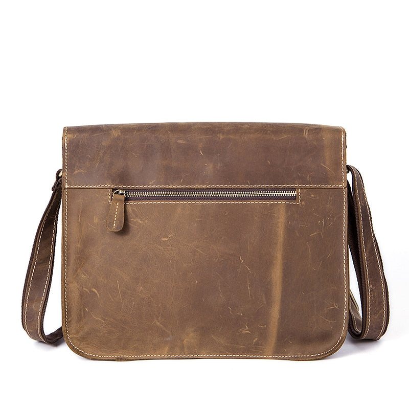 Herre Kofferter Luksus Eksotisk Skinn Vintage Flap Crossbody Koffert - Svart