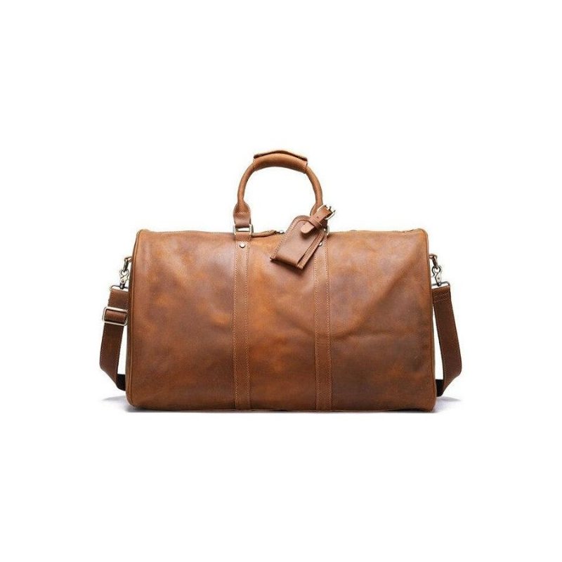 Herre Kofferter Luxury Leather Travel Briefcase Bag