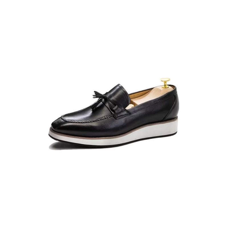 Herre Loafers Elegant Leather