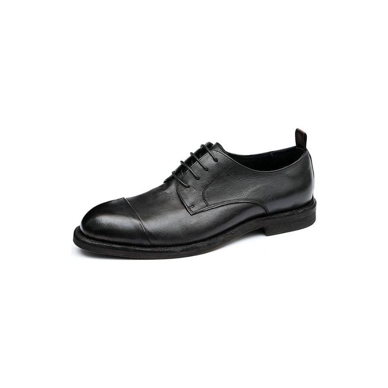 Herre Loafers Elegante Derby Sko - Sort