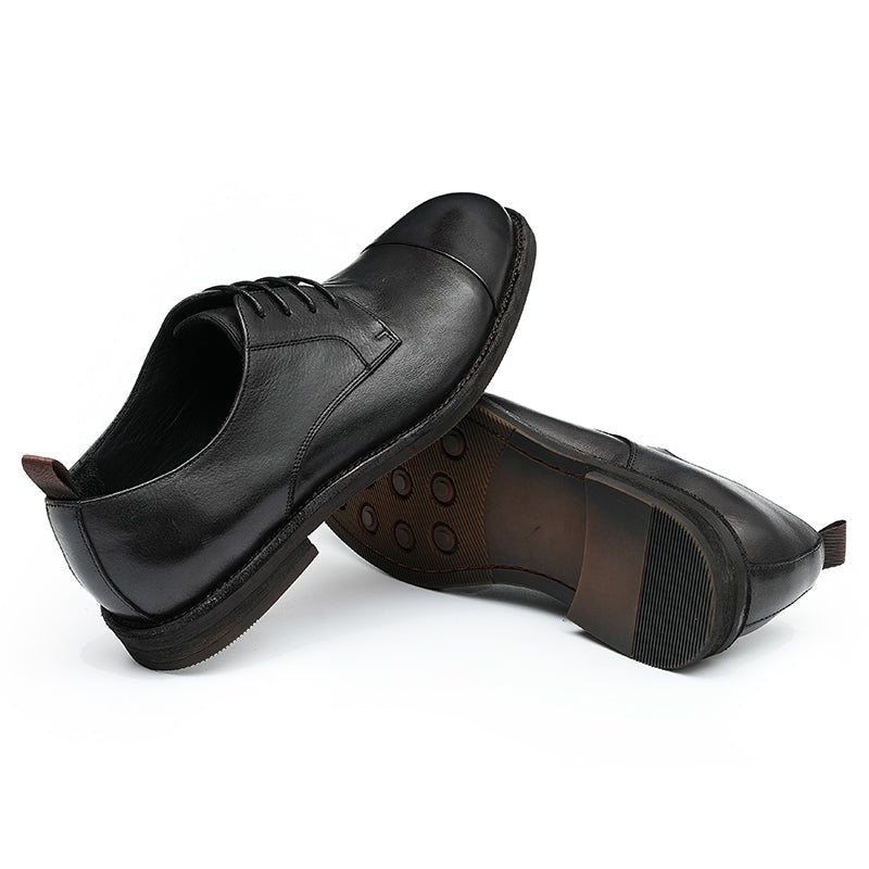 Herre Loafers Elegante Derby Sko - Sort