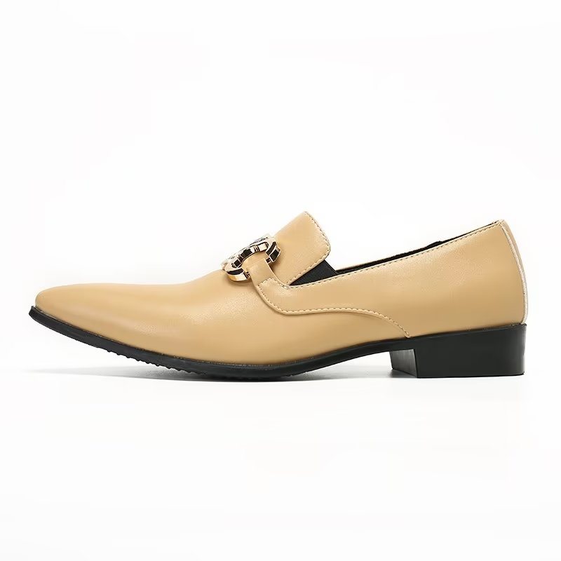 Herre Loafers Fet Slip-on Classy - Beige