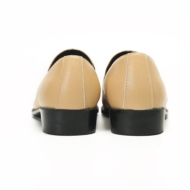 Herre Loafers Fet Slip-on Classy - Beige