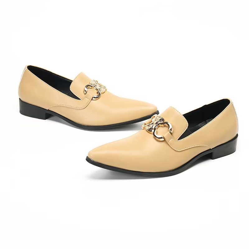 Herre Loafers Fet Slip-on Classy - Beige