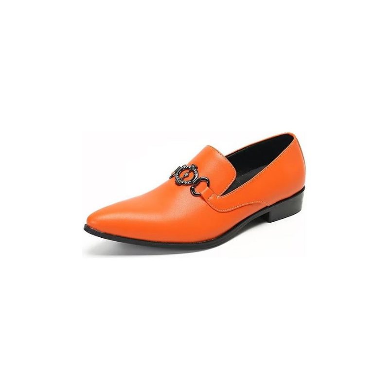 Herre Loafers Fet Slip-on Classy - Oransje