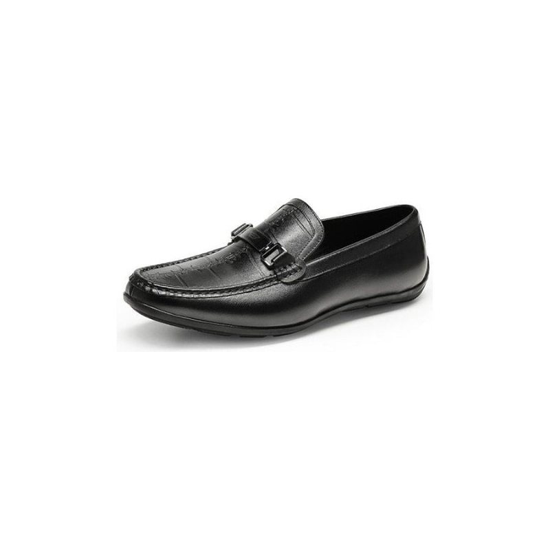 Herre Loafers Luksus Eksotiske Vanntett Slip-on - Svart