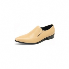 Herre Loafers Luksus Glatt Skinn Elegante Slip-on