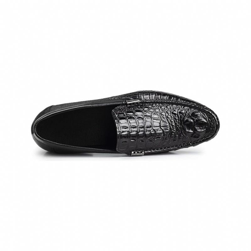 Herre Loafers Vanntette Slip-on Loafer Sko - Svart