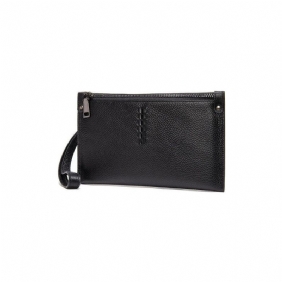 Herre Lommebøker Ruched Exotic Clutch Lommebok